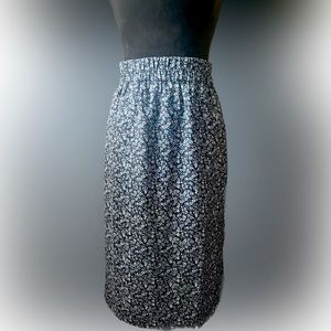 J.Crew Factory Pull-On Midi Skirt Size XXS